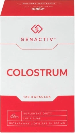 Дієтична добавка Genactiv Colostrum 120 капсул (5907546536183) - зображення 2