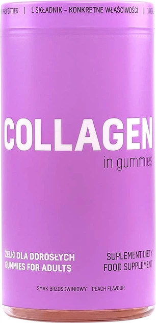 Suplement diety Noble Health Kolagen w żelkach 300 g (5906630600328) - obraz 1