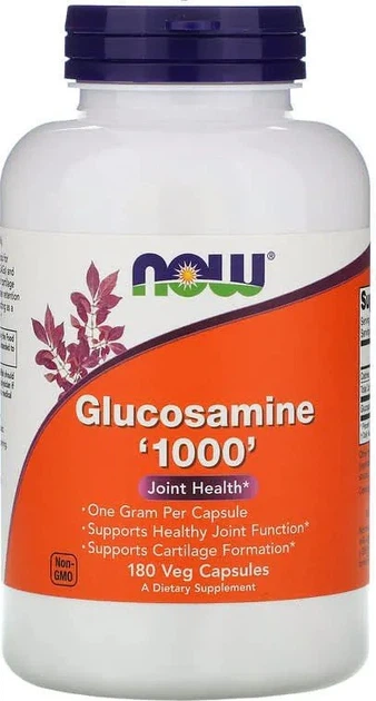 Suplement diety Now Foods Glucosamine 1000 mg 180 kapsułek (733739032393) - obraz 1