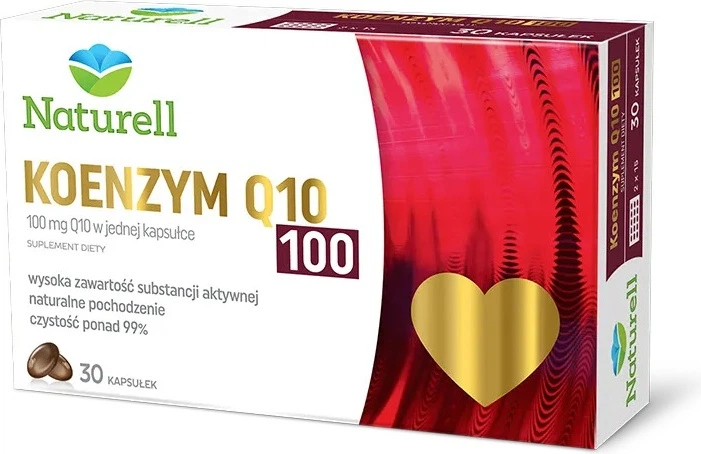Suplement diety Naturell Koenzym Q10 100 30 kapsułek (5903031280845) - obraz 1