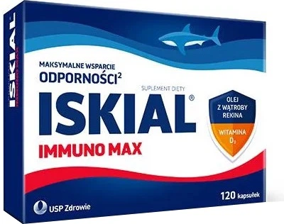 Suplement diety USP Zdrowie Iskial Immuno Max 120 kapsułek (5907377137450) - obraz 1