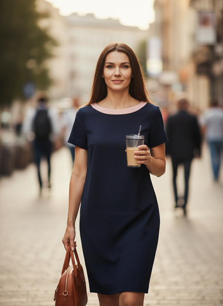 Платье inDresser M Синий (IN-8005020-Blue) - изображение 6
