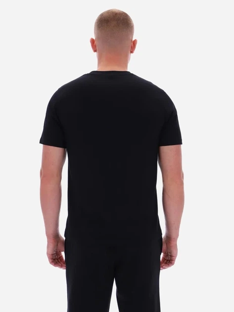 Koszulka męska bawełniana Reebok Bruno Big Logo Crew Neck Ss 100240887 M Czarna (1200175458548) - obraz 2