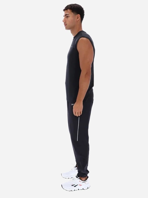 Spodnie sportowe męskie Reebok Rush Running Pant 100242155 S Czarne (1200175874904) - obraz 3