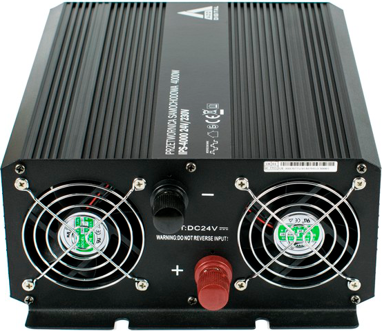 Przetwornica samochodowa AZO Digital IPS-4000 4000W 24-230V DC-AC (AZO00D1122) - obraz 3