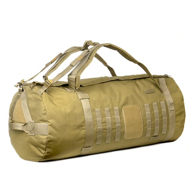 Сумка-рюкзак (армійський баул) Dozen Military Transport Bag (100 л) "Coyote" (40*40*80 см) - зображення 3