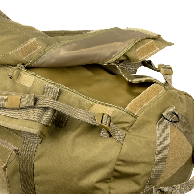 Сумка-рюкзак (армійський баул) Dozen Military Transport Bag (100 л) "Coyote" (40*40*80 см) - зображення 7