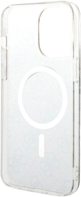 Etui plecki Guess IML 4G MagSafe do Apple iPhone 15 Pro Max Brown (3666339194611) - obraz 6