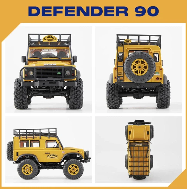 Машинка на радіокеруванні FMS 1:24 FCX24M Land Rover DEFENDER 90