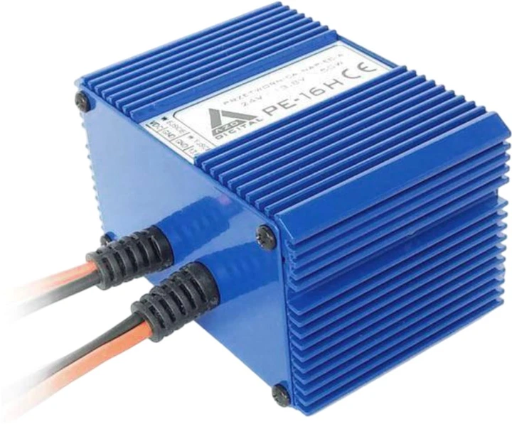 Przetwornica napięcia AZO Digital PE-16H 24VDC/13.8VAC 150W (AZO00D1051) - obraz 1