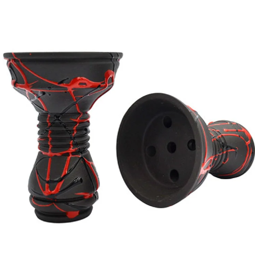 Чаша для кальяна Gusto Bowls Killa Bowl Black-Red - изображение 2
