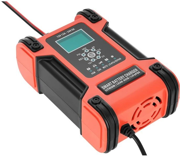 Зарядний пристрій для акумуляторів AZO Digital BC-12 12A (230V/12V) 6A (230V/24V) AGM / LiFePO4 / GEL (AZO00D1330) - зображення 3