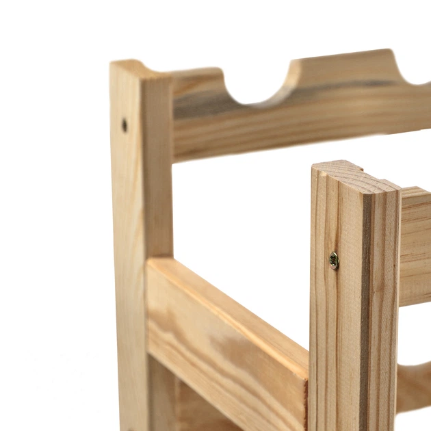 Дерев’яна підставка для вина Kadax Carpi 54 x 25 см(5903699484630) - зображення 3