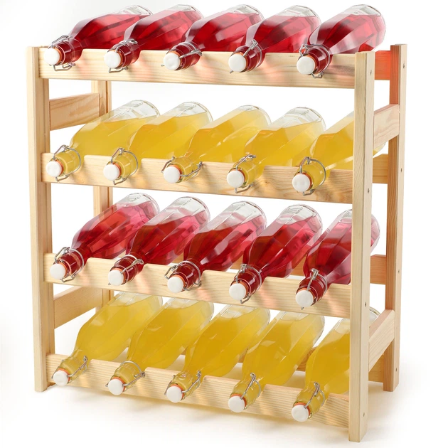 Дерев’яна підставка для вина Kadax Carpi 54 x 25 см(5903699484630) - зображення 11