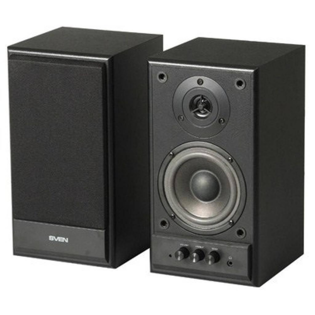 Акустическая система SVEN SPS-702 black leather – фото, отзывы ...