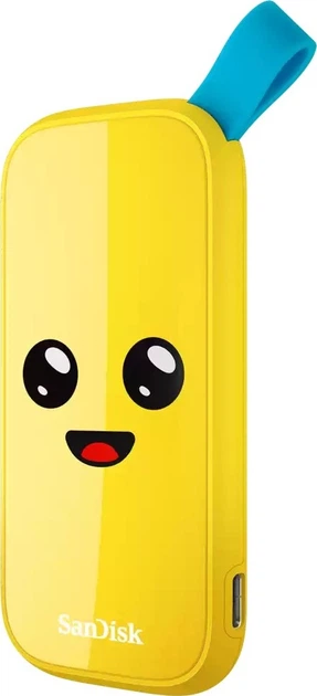 Dysk SSD SanDisk Fortnite Portable 2TB USB 3.2 Gen 2 Type-C Peely Edition (SDSSDE30-2T00-G25F) - obraz 2