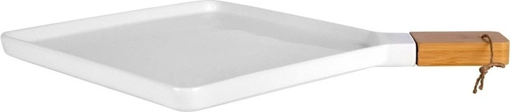 Talerz do serwowania Nava Terrestrial porcelanowy Biały 44.5 x 2.5 x 35 cm (O-10-263-027) - obraz 3