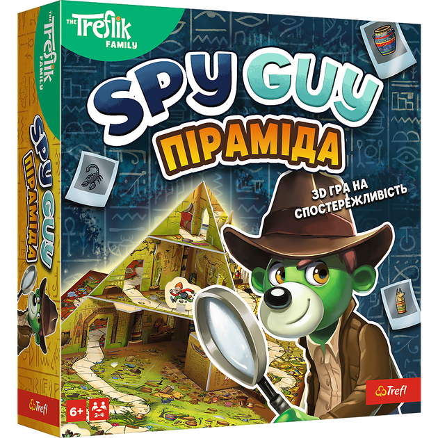 Настільна гра Trefl Spy Guy Піраміда (5900511029796) - Фото 1 Настільна гра Trefl Spy Guy Піраміда (5900511029796) - зображення 1