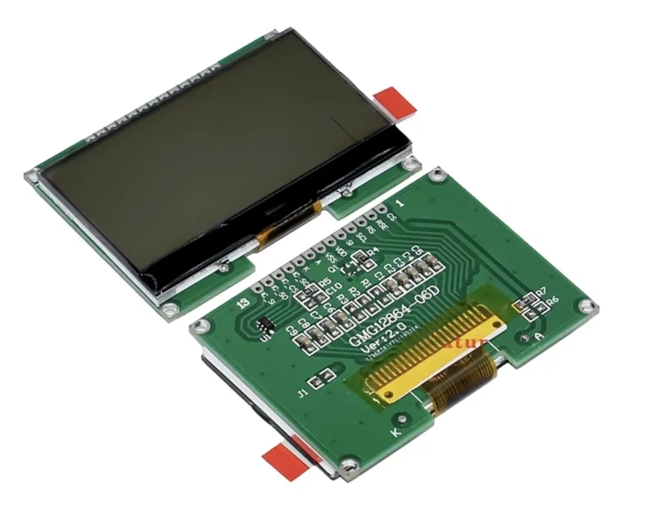 Arduino ЖК LCD12864 GMG12864-06D модуль дисплей экран - синий - изображение 4