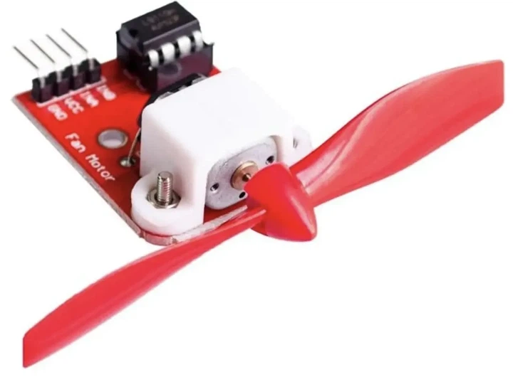 Вентилятор 5В L9110 двигатель модуль вентилятора для Arduino с пропеллером - Фото 4 Вентилятор 5В L9110 двигатель модуль вентилятора для Arduino с пропеллером - изображение 4