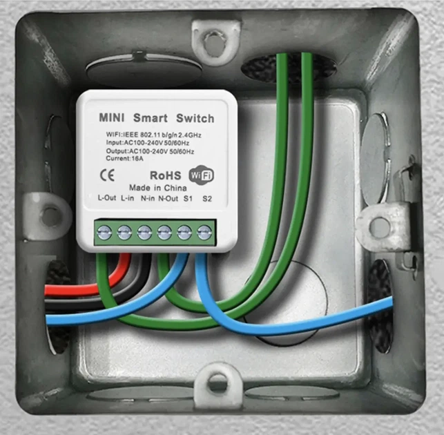 Реле Tuya Zigbee 3.0 16А - Фото 2 Реле Tuya Zigbee 3.0 16А - изображение 2