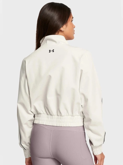 Спортивна вітровка жіноча Under Armour 77-1386479-0110 L Біла (800070331134) - зображення 2