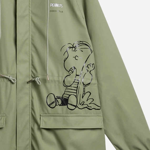 Плащ жіночий Coccinelle E7T1E720101-G77 One Size Зелений (800070346087) - зображення 3