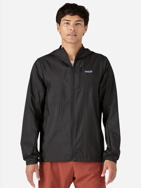 Вітровка чоловіча Patagonia 24142-BLK S Чорна (800070239898) - зображення 1