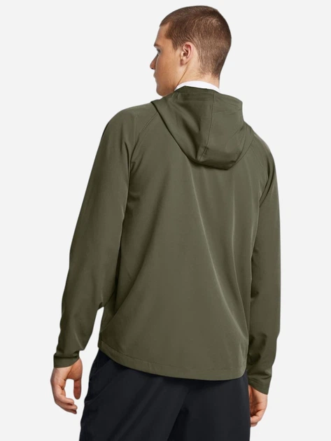 Спортивна вітровка чоловіча Under Armour 77-1389354-0390 XL Зелена (800070331165) - зображення 2
