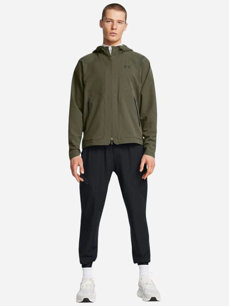 Спортивна вітровка чоловіча Under Armour 77-1389354-0390 XL Зелена (800070331165) - зображення 3
