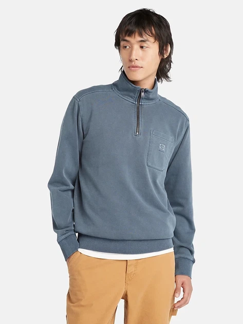 Bluza męska nierozpinana streetwear Timberland TB0A5UA74331 2XL Niebieska - obraz 1