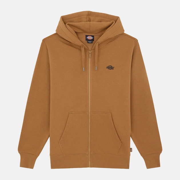 Bluza męska rozpinana streetwear z kapturem Dickies DK0A4YQA0BD1 M Brązowa - obraz 3