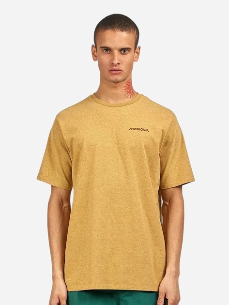 Koszulka męska z nadrukiem Patagonia 37718-PFGD XL Złota - obraz 1