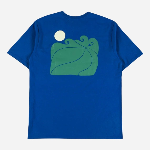 Koszulka męska z nadrukiem Patagonia 37718-ENLB XL Niebieska - obraz 2