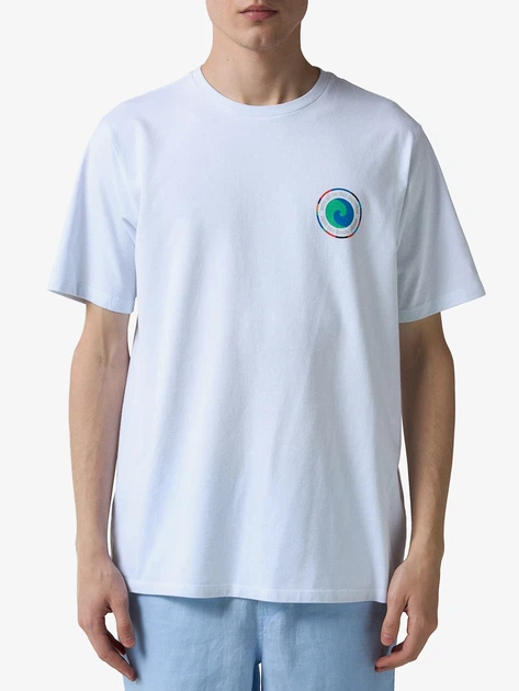 Koszulka męska z nadrukiem Patagonia 37768-WHI M Biała - obraz 1