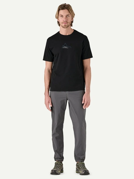 Футболка довга чоловіча Patagonia 37803-BLK S Чорна (800070345390) - зображення 3