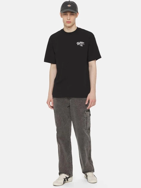 Koszulka męska bawełniana Dickies DK0A4YYMBLK1 XL Czarna - obraz 3