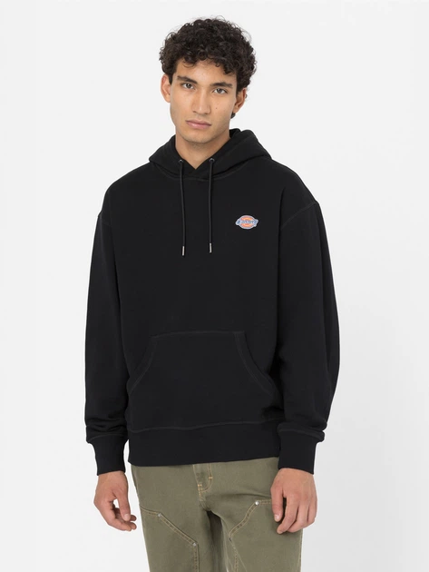 Bluza męska z kapturem kangurka Dickies DK0A4YLYBLK1 XL Czarna - obraz 1