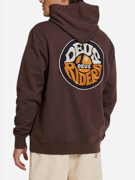 Худі чоловіче Deus Ex Machina DMF248549-CBR L Коричневе (800070331723) - зображення 2