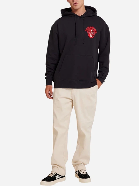 Bluza męska z kapturem kangurka Deus Ex Machina DMF248765-BLK XL Czarna - obraz 3