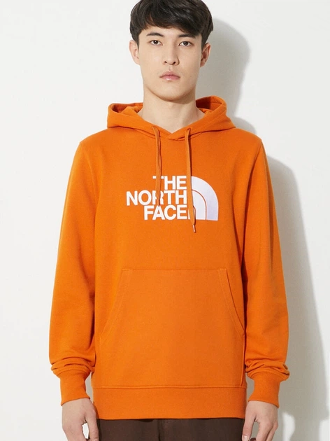 Bluza męska z kapturem The North Face M Light Drew Peak NF00A0TEPCO1 L Pomarańczowa (800070321438) - obraz 1
