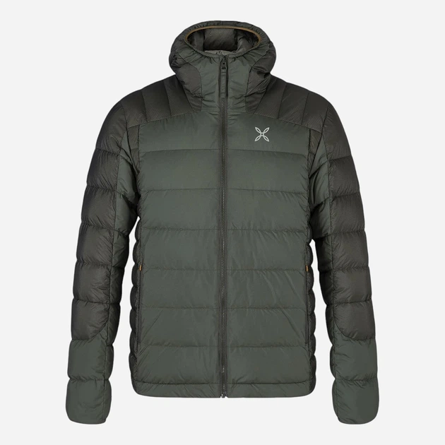 Kurtka przejściowa męska z kapturem Montura MJAD74X-TS578-49140 M Zielona - obraz 1