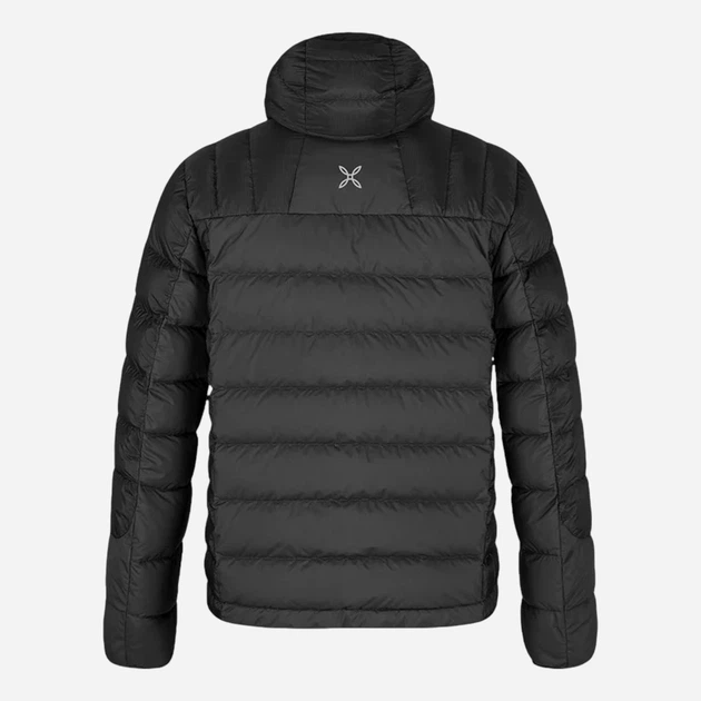 Kurtka przejściowa męska z kapturem Montura MJAD74X-TS578-90 M Czarna - obraz 2