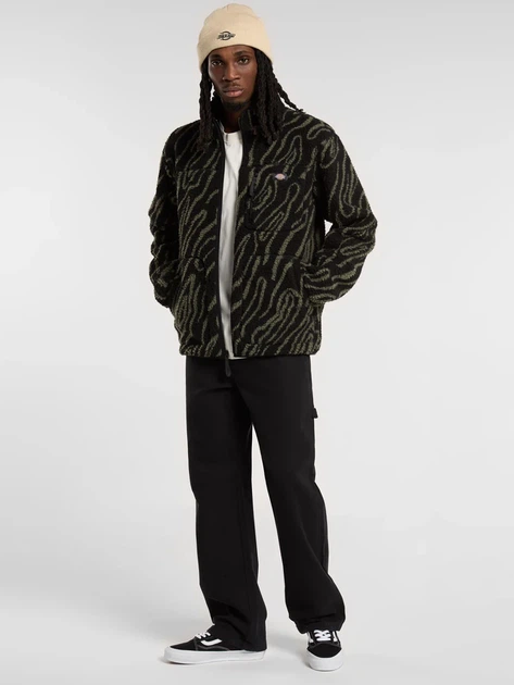 Kurtka przejściowa męska bez kaptura Dickies DK0A87NSBLK1 S Czarna - obraz 3