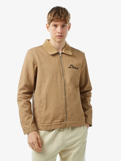 Kurtka przejściowa męska bez kaptura Deus Ex Machina DMP246404-TOB M Brązowa - obraz 4