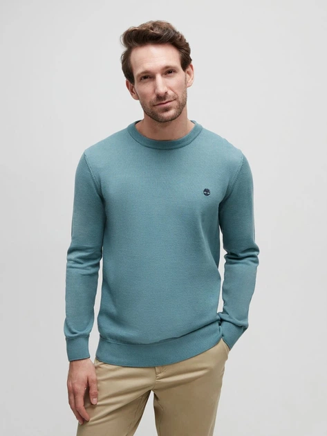 Джемпер чоловічий Timberland TB0A2BMMCL61 XL Бірюзовий (800070320307) - зображення 1