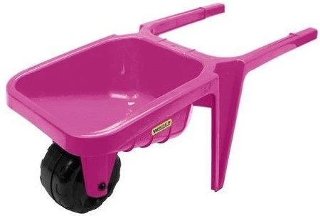 Іграшкова тачка Wader Гігант піскова Рожева (74805) (5900694748057) - зображення 1