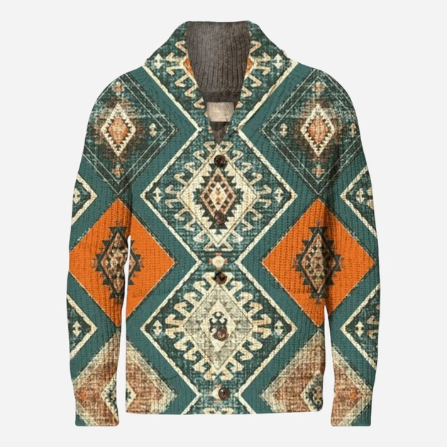 Кардиган чоловічий Tooco TOCOM-EVR-PALENQUE-GREN M Зелений (800070313892) - зображення 1