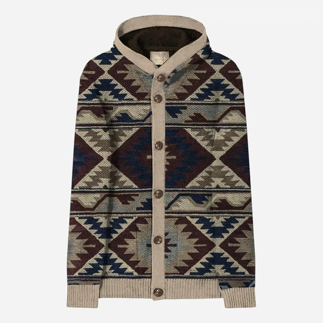 Кардиган чоловічий Tooco TOCOM-HPU-BOSFORO-SAND S Бежевий (800070330583) - зображення 1