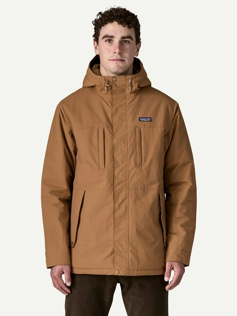Kurtka parka męska z kapturem Patagonia 27023-DRBN M Brązowa - obraz 1